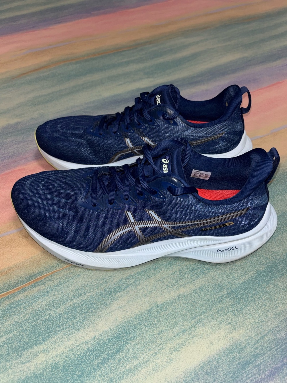 ASICS women’s size 10.5 gt-2000 13 sneaker in blue expanse/grey blue